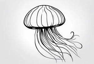 jelly fish tattoo idea