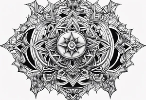 Hellscape tattoo idea
