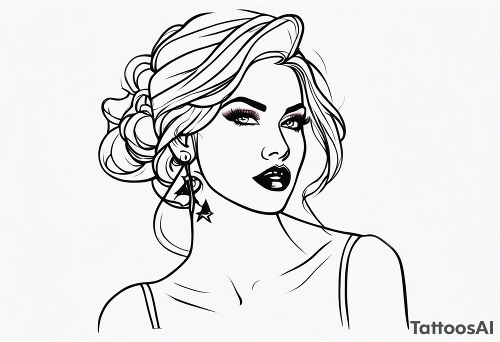 pornstar tattoo idea