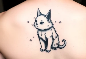 Snufkin like a ghost tattoo idea