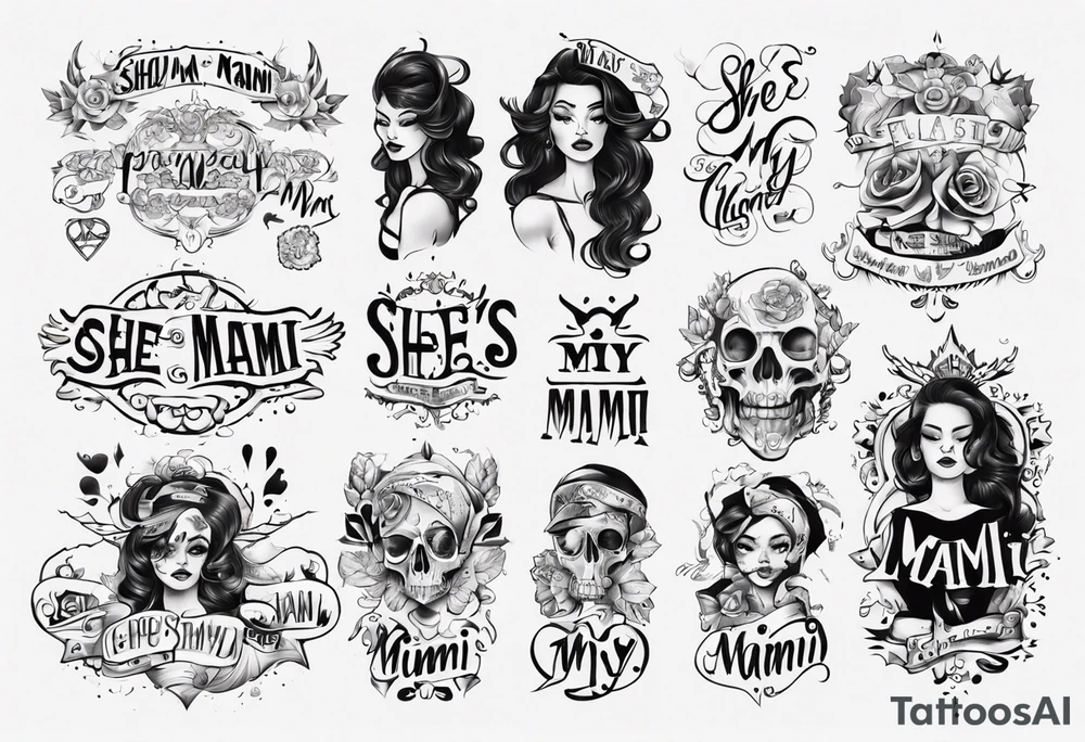 She's My MAMI tattoo idea