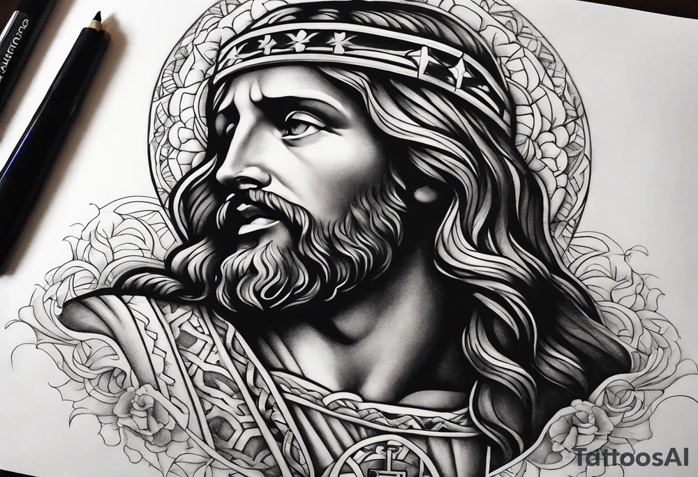 jesus tattooo but ties into losing a loved one tattoo idea jesus tattooo but ties into losing a loved one tattoo idea