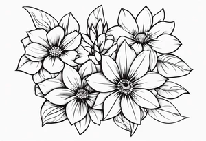 flores tattoo idea