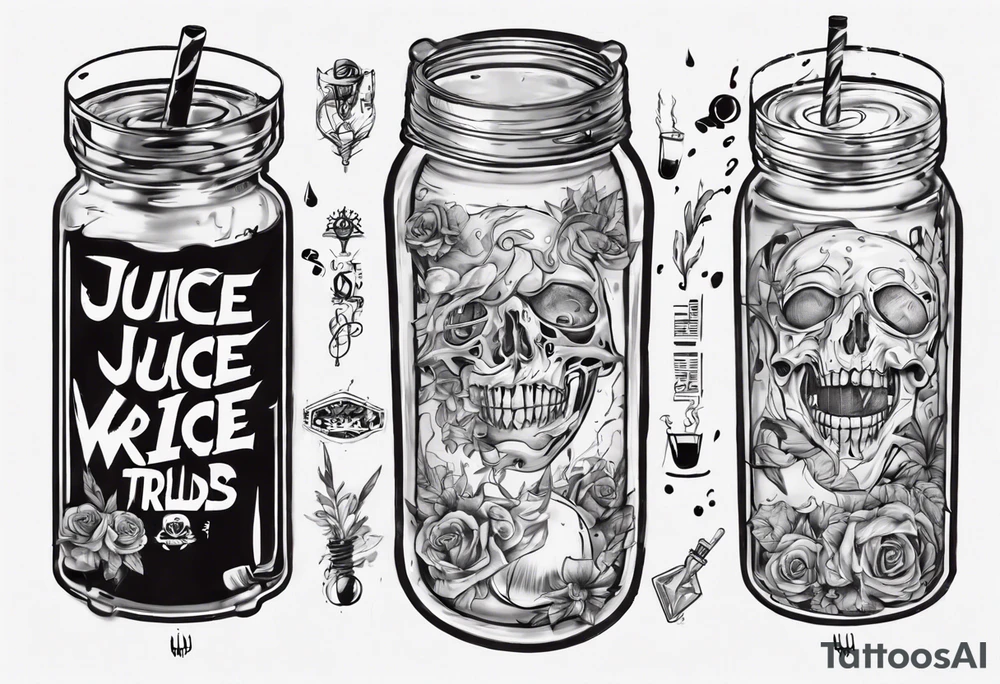 Juice wrld lyrics in code tattoo idea