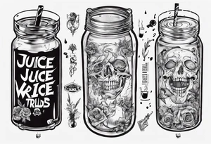 Juice wrld lyrics in code tattoo idea