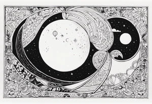 Goodnight moon and goodnight you, when you're all that I think about tattoo idea