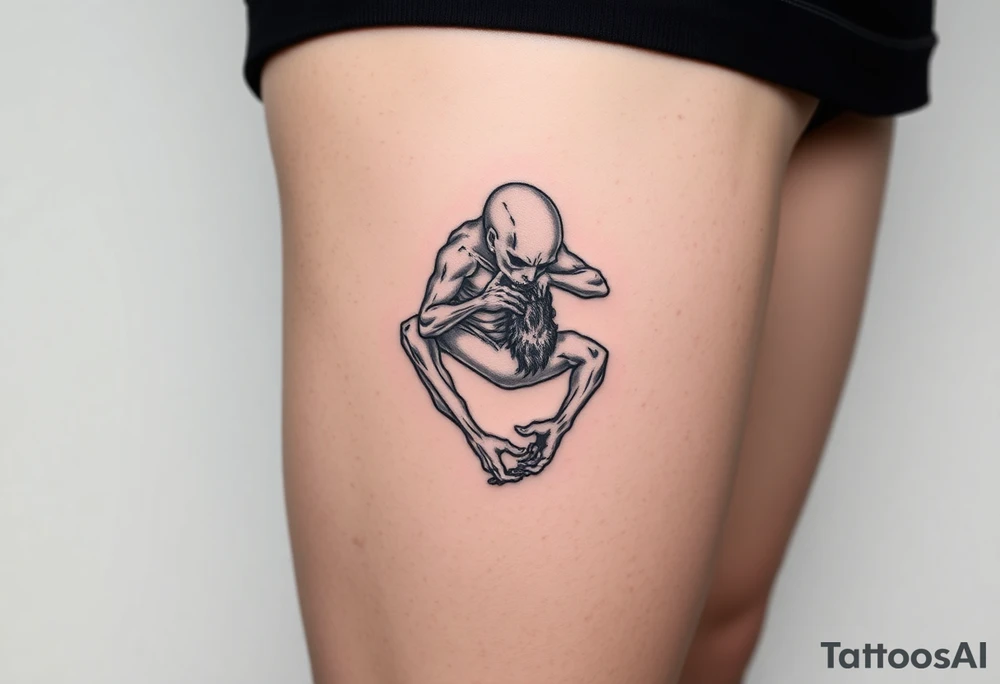 Contortionist tattoo idea