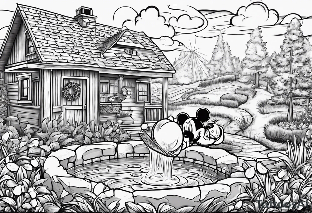 Jesus Christ
Is jackhammering Mickey Mouse in the doo-doo hole
With a lawn dart as Garth Brooks gives birth to something
Resembling a cheddar cheese log with almonds on Santa Claus's tummy-tum tattoo idea