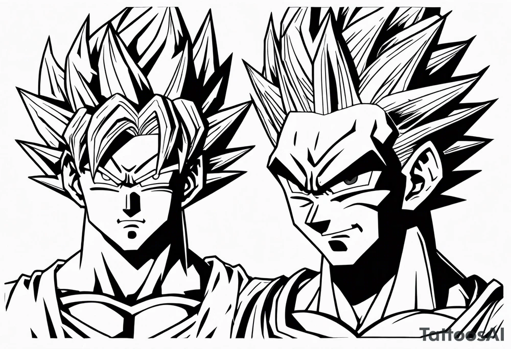 dragonball z tattoo idea