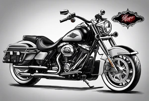 the name Rider tattoo idea