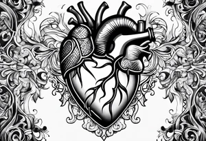 Bloody Heart tattoo idea