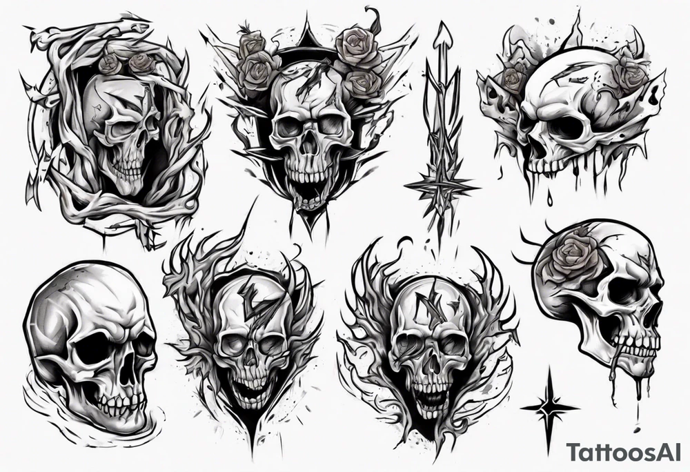 a scar is born tattoo idea