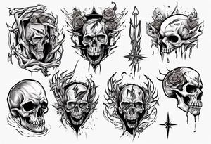a scar is born tattoo idea