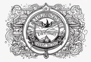 Question everything tattoo idea