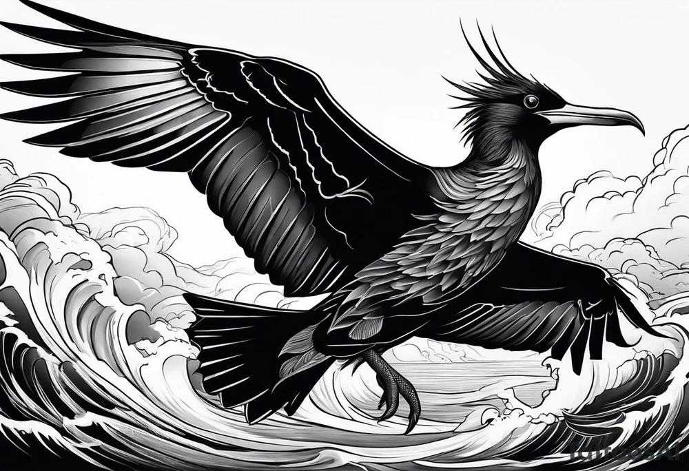 Frigate bird tattoo idea