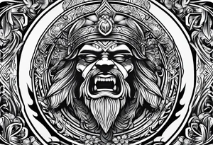 VICTORY OR VALHALLA tattoo idea