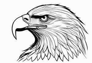 An eagle tattoo idea