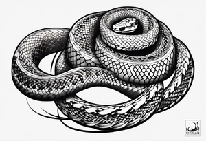 I want a snake tattoo tattoo idea