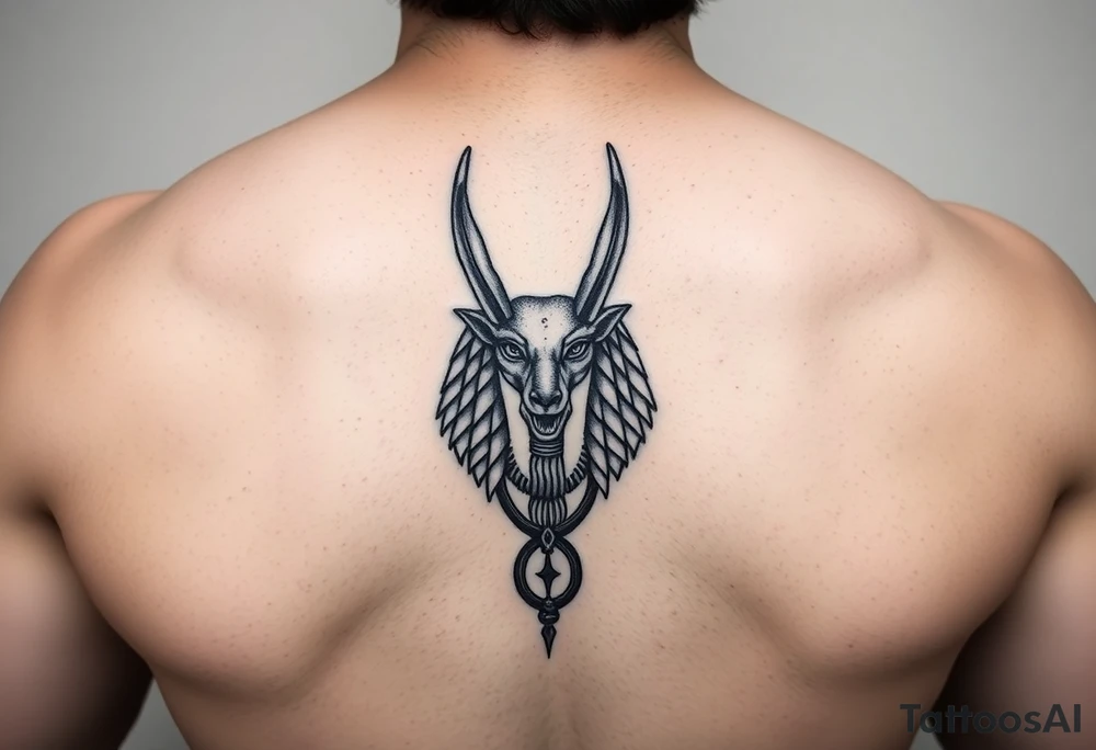 anubis tattoo idea