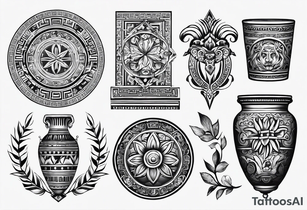 greek symbols tattoo idea