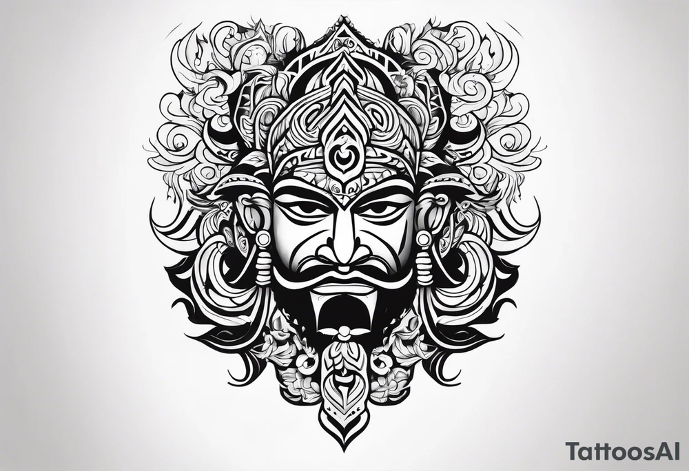 Ravan tattoo idea