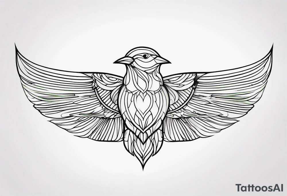 lines tattoo idea