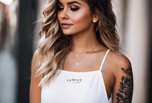 small written quote "L a v i t a  è  c i ò  c h e  t i  a c c a d e  m e n t r e  s e i  i m p e g n a t o  a  f a r e  a l t r i  p r o g e t t i." tattoo idea