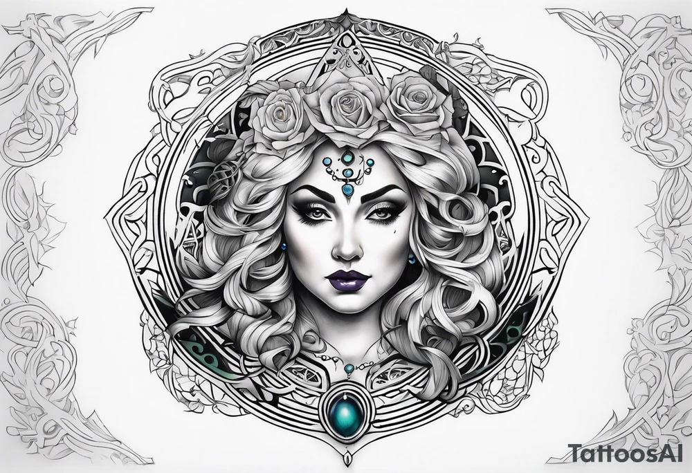 Madame leota tattoo idea