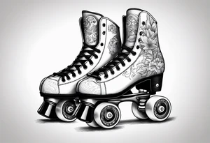 Rollerskates riedell 172 tattoo idea