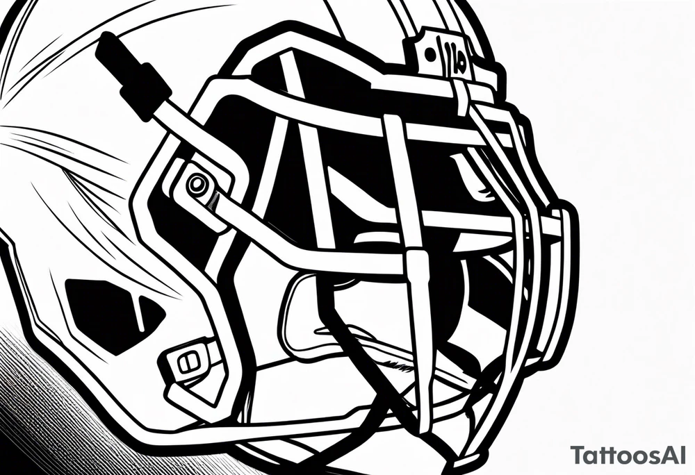 American Football tattoo idea