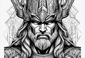 Armure de thor tattoo idea