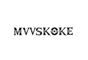 The word “MVSKOKE” shaded with Native American pattern tattoo idea