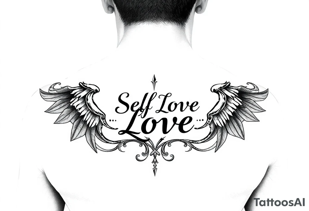 Self love tattoo tattoo idea