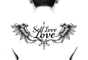 Self love tattoo tattoo idea