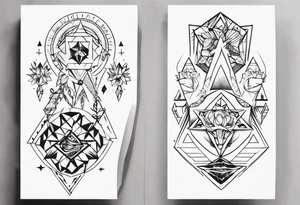 Sister tattoos for three tattoo idea