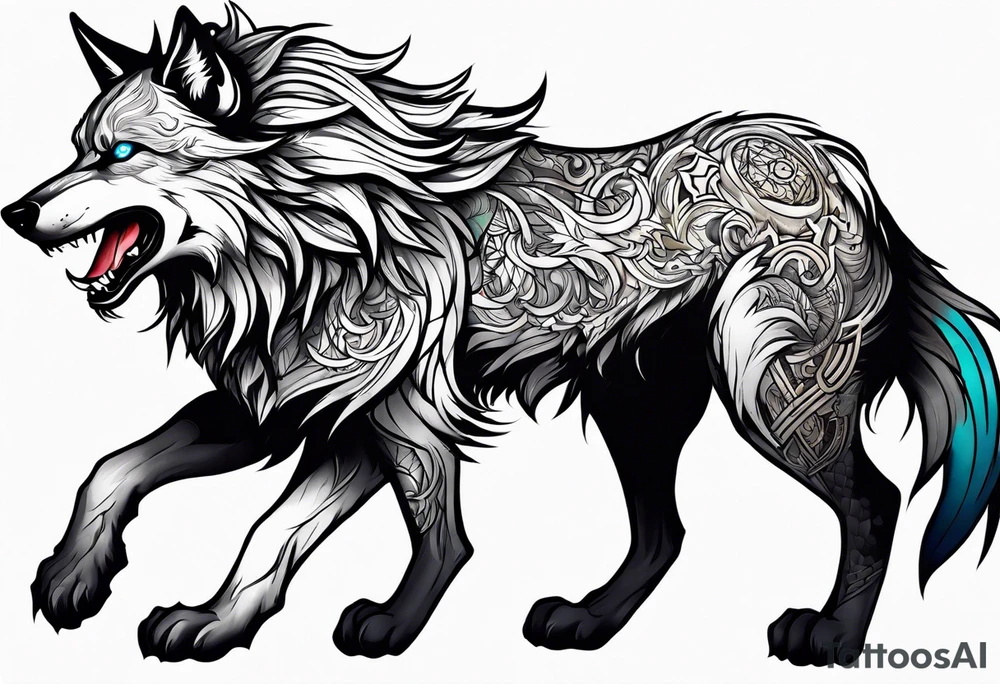 Fenrir tattoo idea