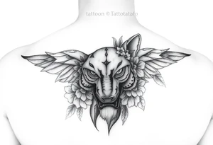 I want you to generate me a tattoo to cover another one I had before this idea can be about animals or flowers the tattoo will be on the wrist of the arm. tattoo idea