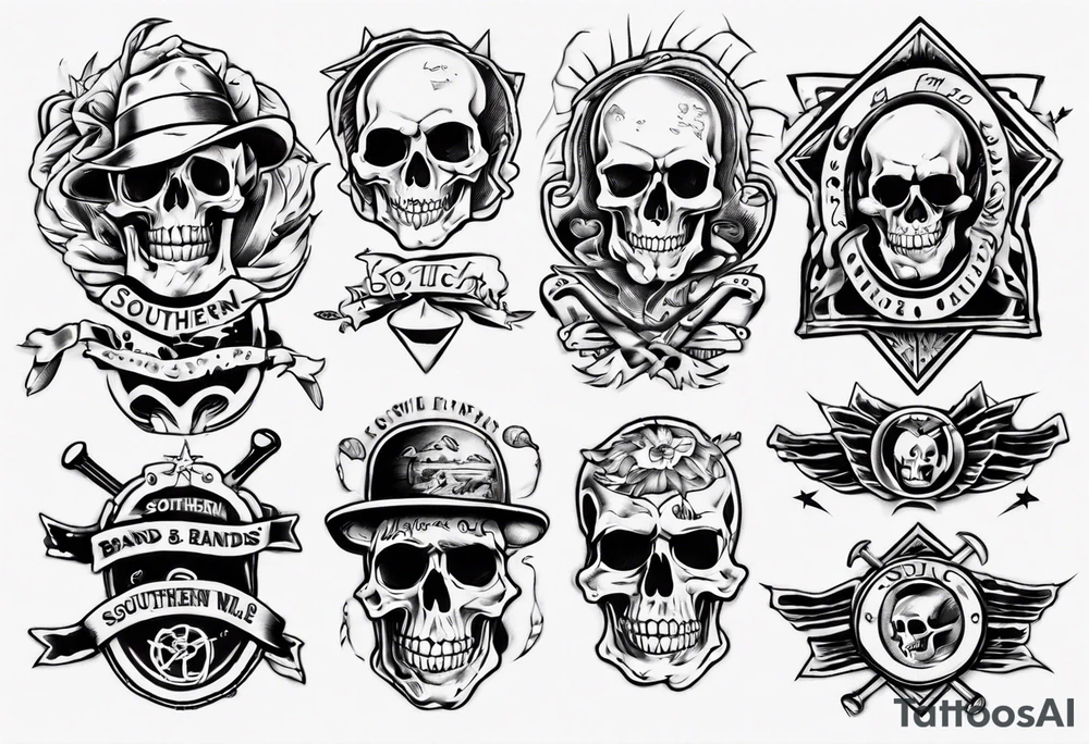 southern california bands tattoo idea