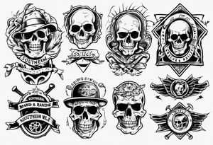 southern california bands tattoo idea