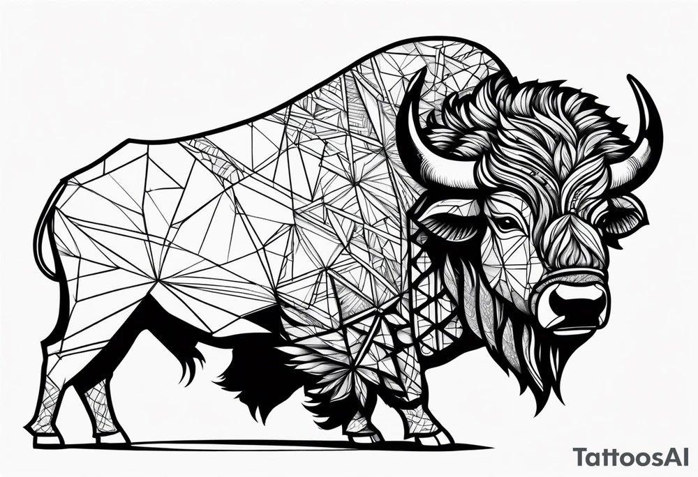 Buffalo tattoo idea