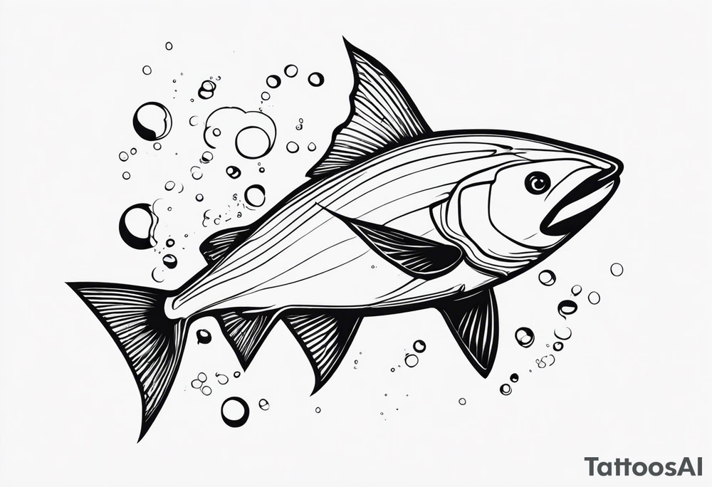 Underwater tattoo idea