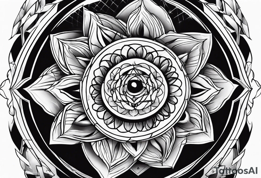 End of life. Fear. Philosophyc. Regret tattoo idea