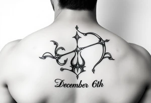 Sexy Sagittarius December 6th tattoo idea