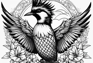 Swallow and a pineapple tattoo idea