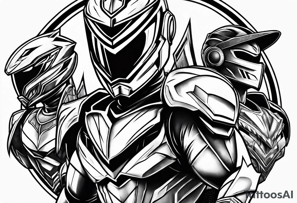 Power rangers tattoo idea