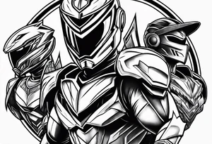 Power rangers tattoo idea
