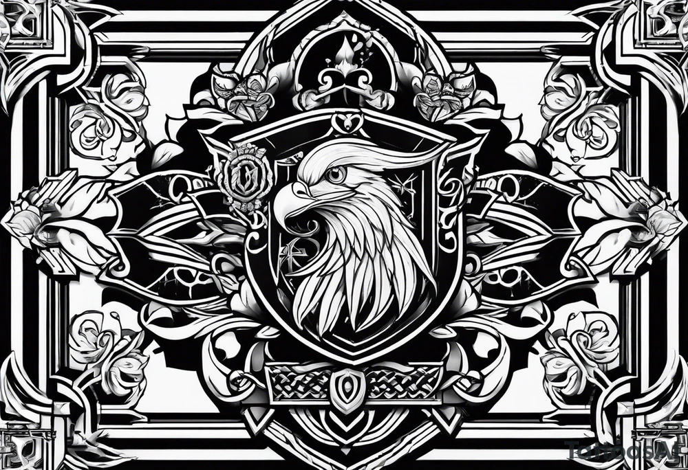 scottish crest tattoo idea