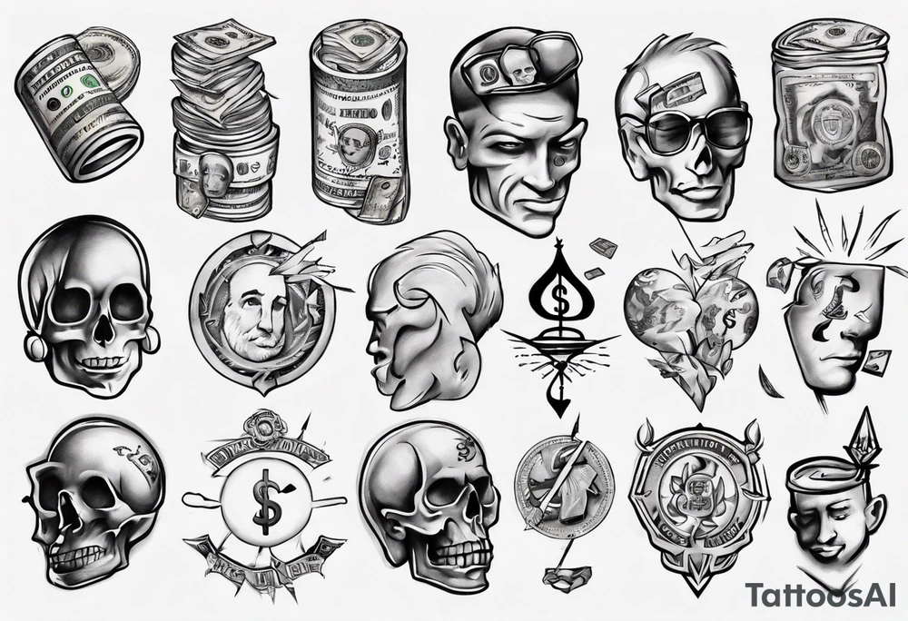 money on my mind tattoo idea