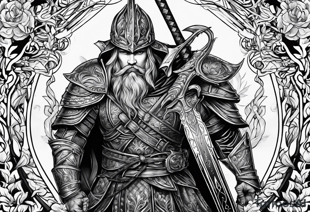 Sword tattoo idea