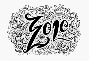 Long live zo 
    paperchaser tattoo idea